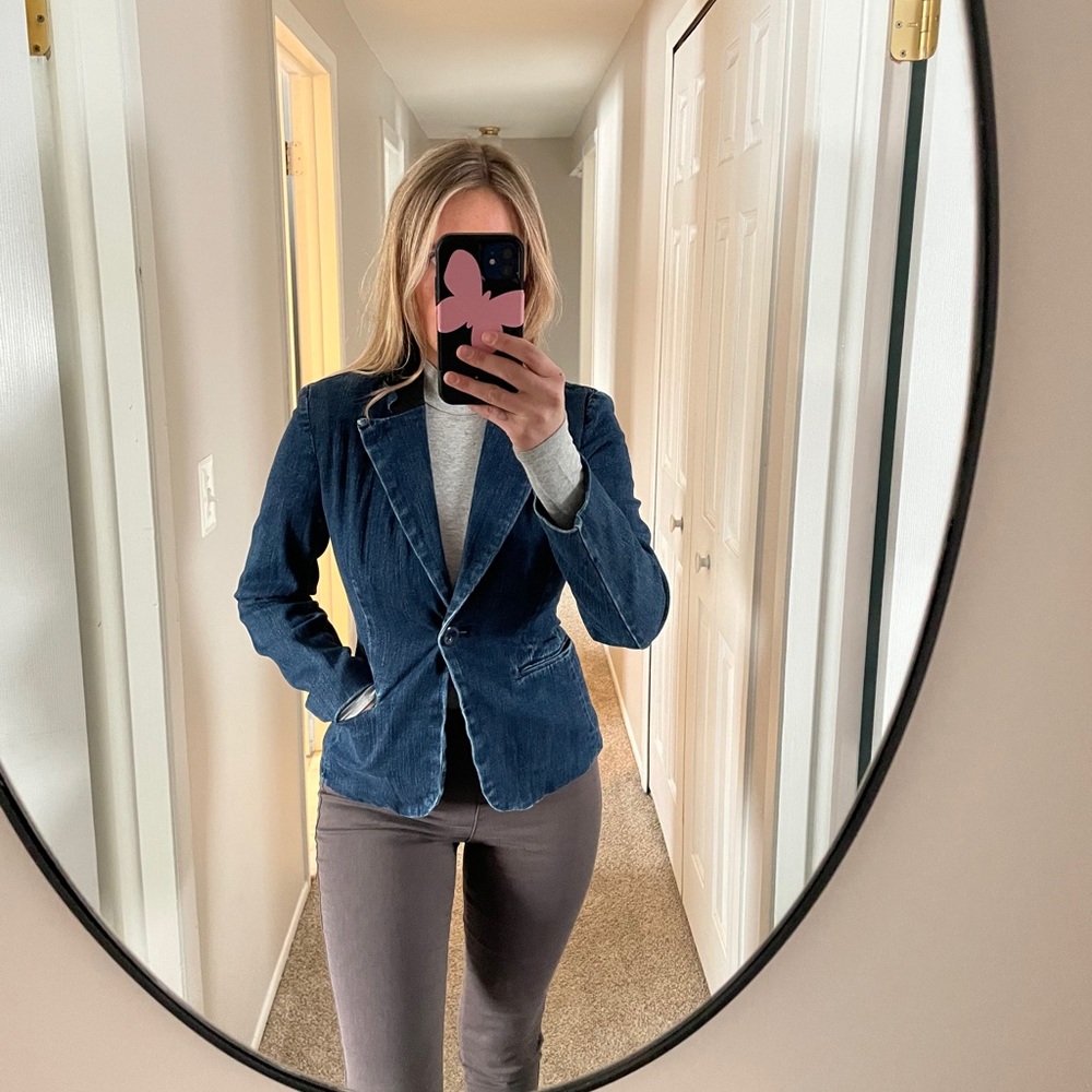 Jean blazer
